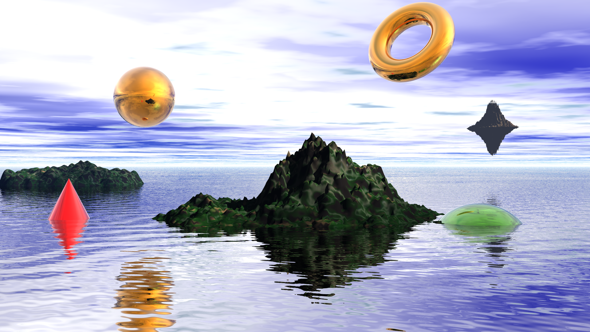 Islands With Shapes