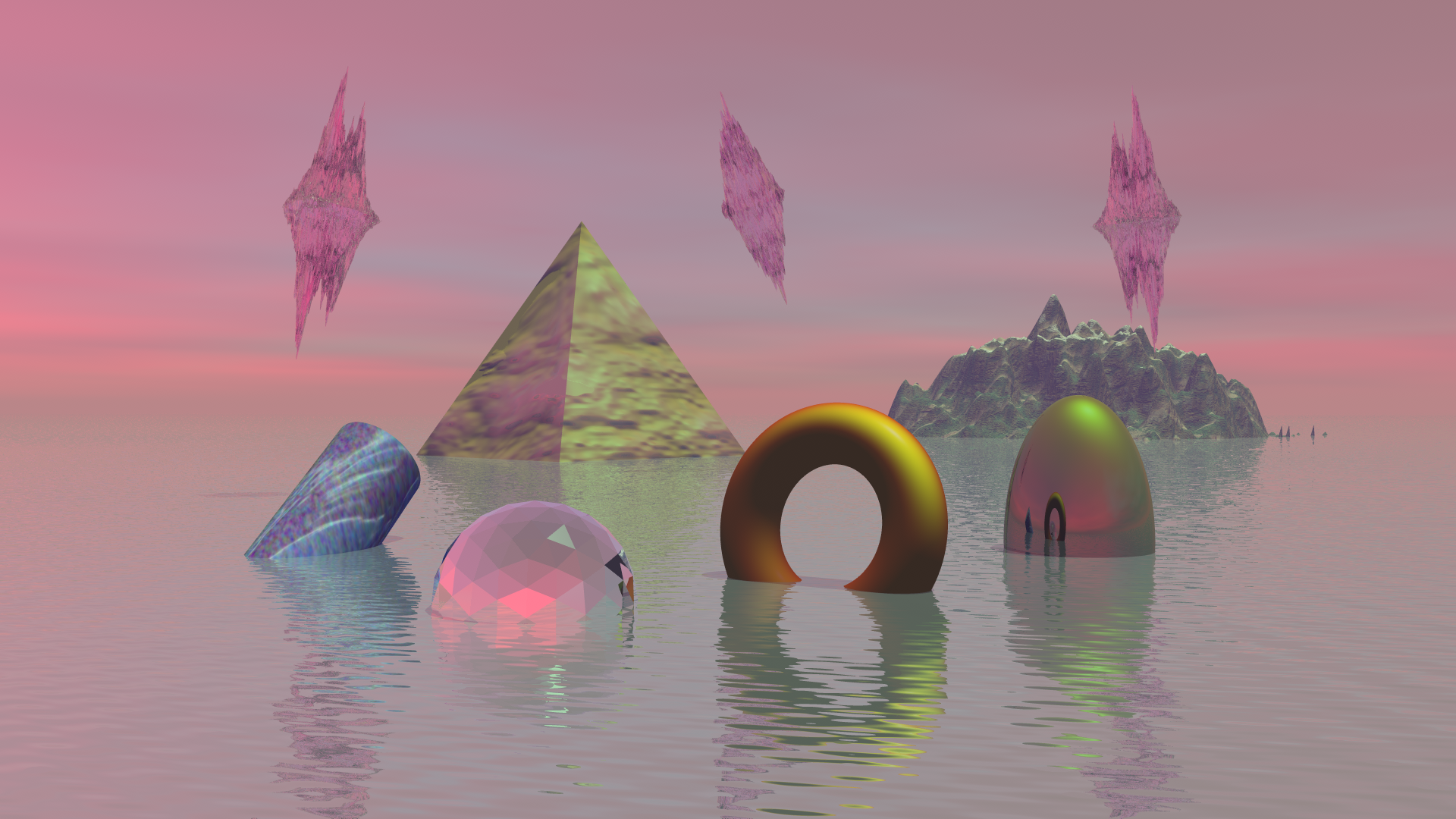 Shapes in Water