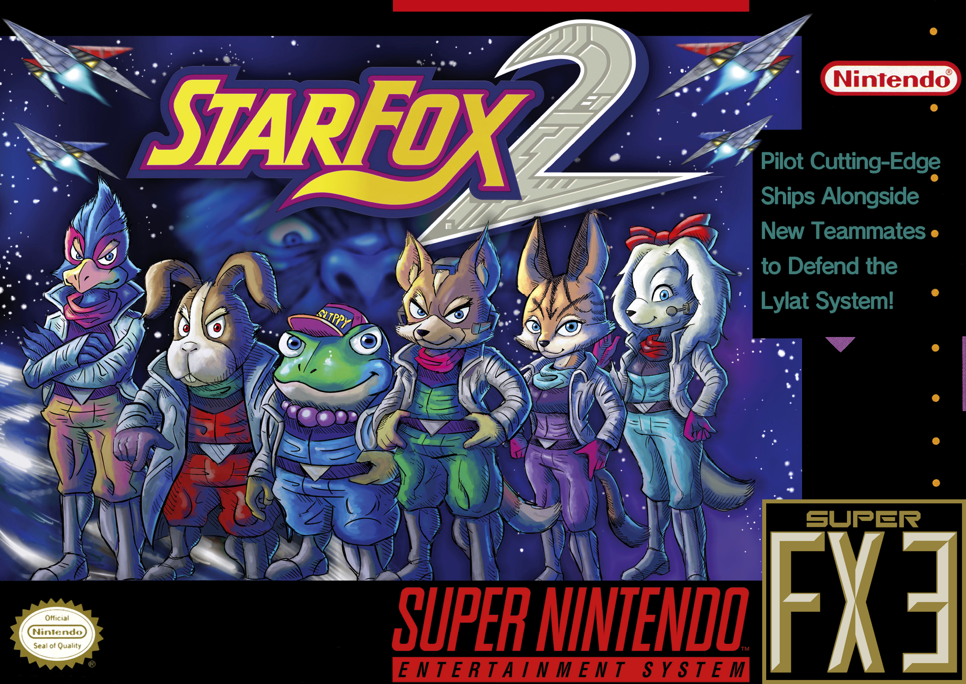 Star Fox 2 FX3 NTSC-U Box Art