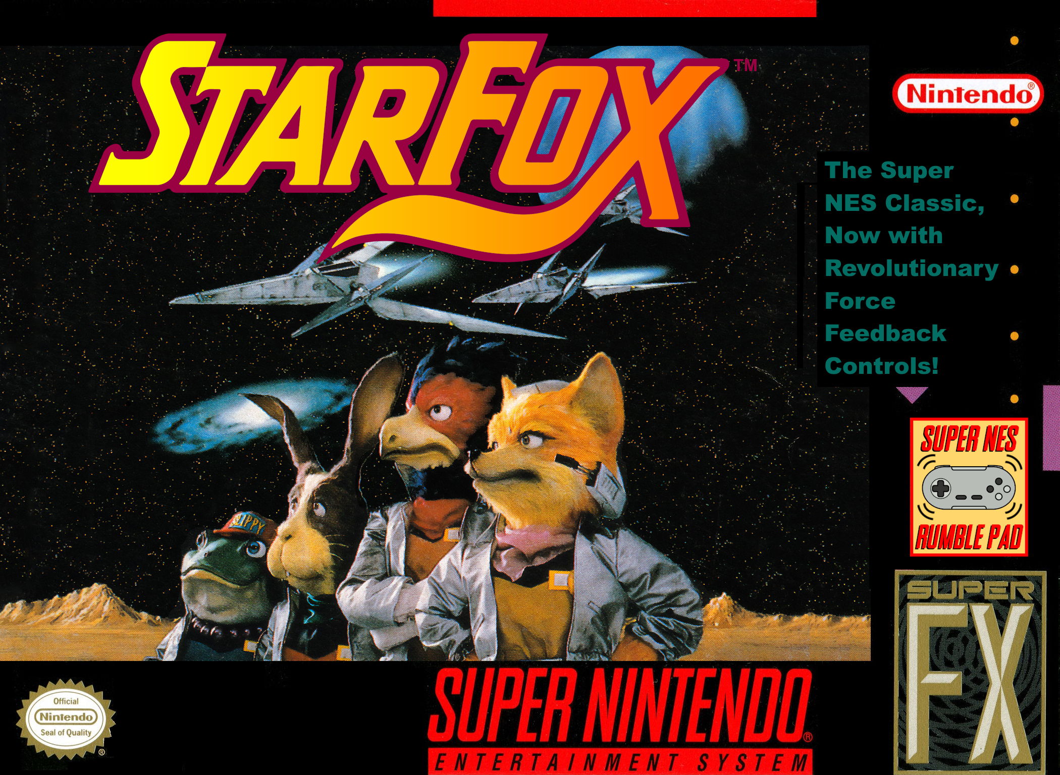 Star Fox Shindou Edition NTSC-U Box Art